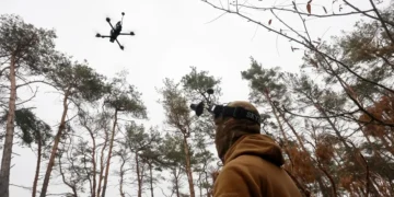 Russia said Ukrainians used balloons, trailers, and drones to sneak AI attack quadcopters deep into its country