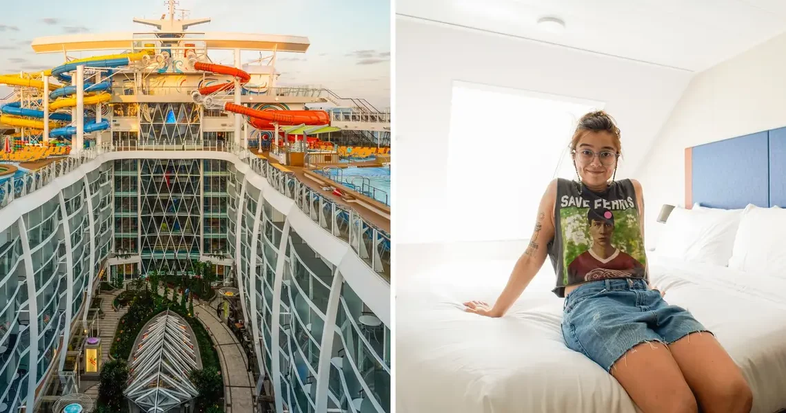 I spent $2,000 for 7 nights in a 179-square-foot ocean-view cabin on one of the world’s largest cruise ships