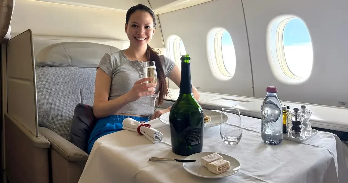 I spent 10 hours in Air France’s most exclusive first class. My flight was so good I felt like I was on a private plane.