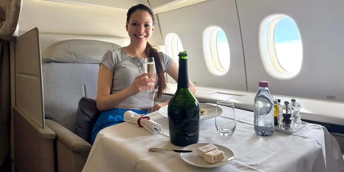 Spent 10 hours in Air France's most exclusive first class. My flight was so good I felt like I was on a private plane.