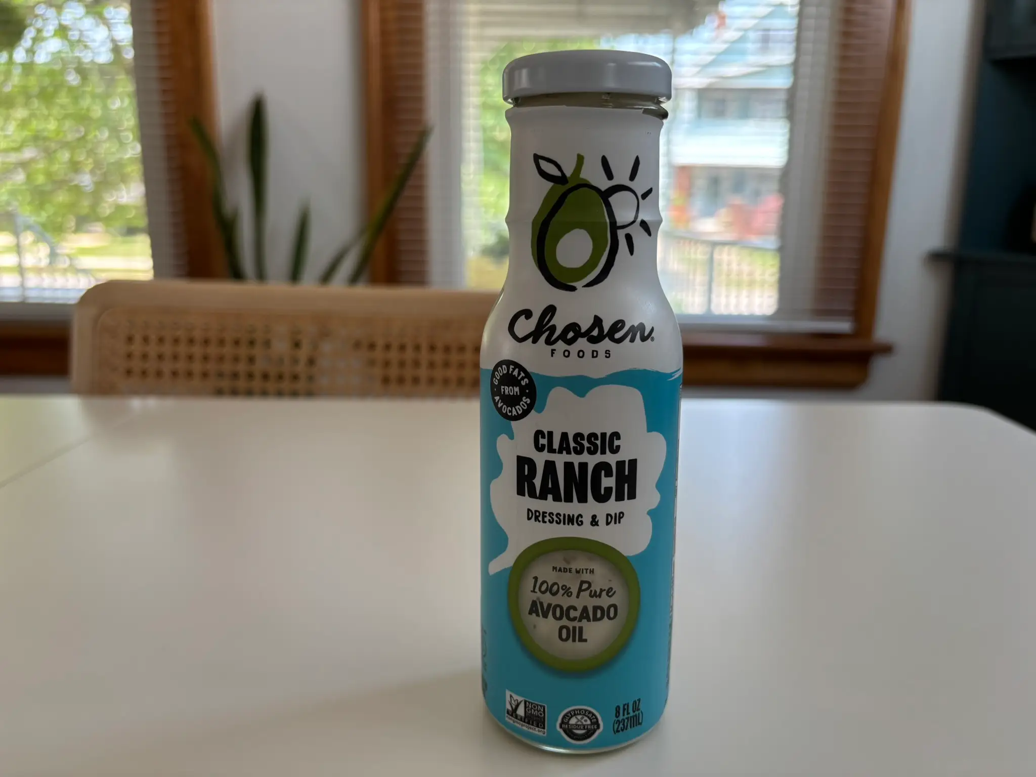 Chosen Foods ranch dressing bottle