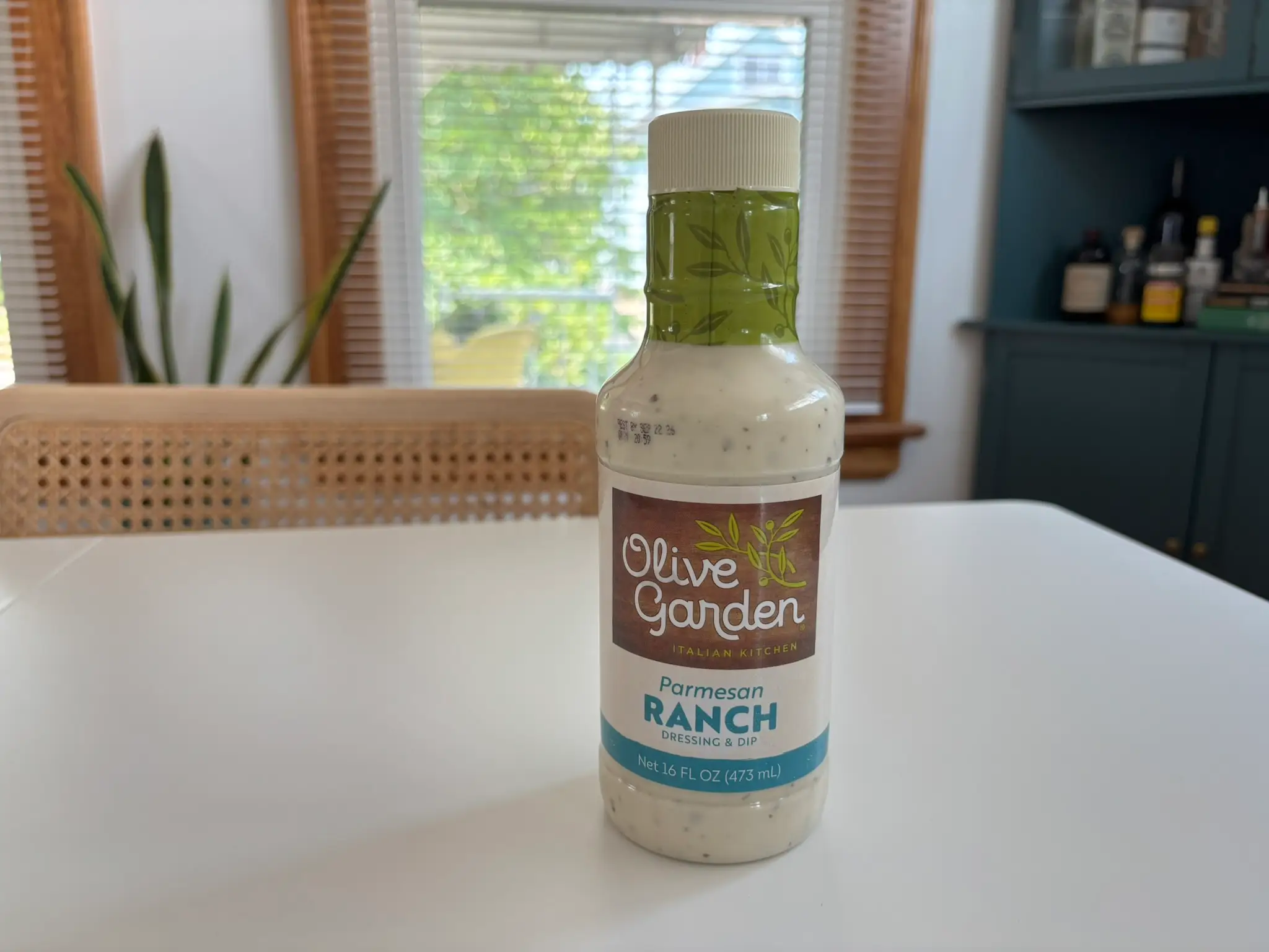 Olive Garden ranch dressing bottle
