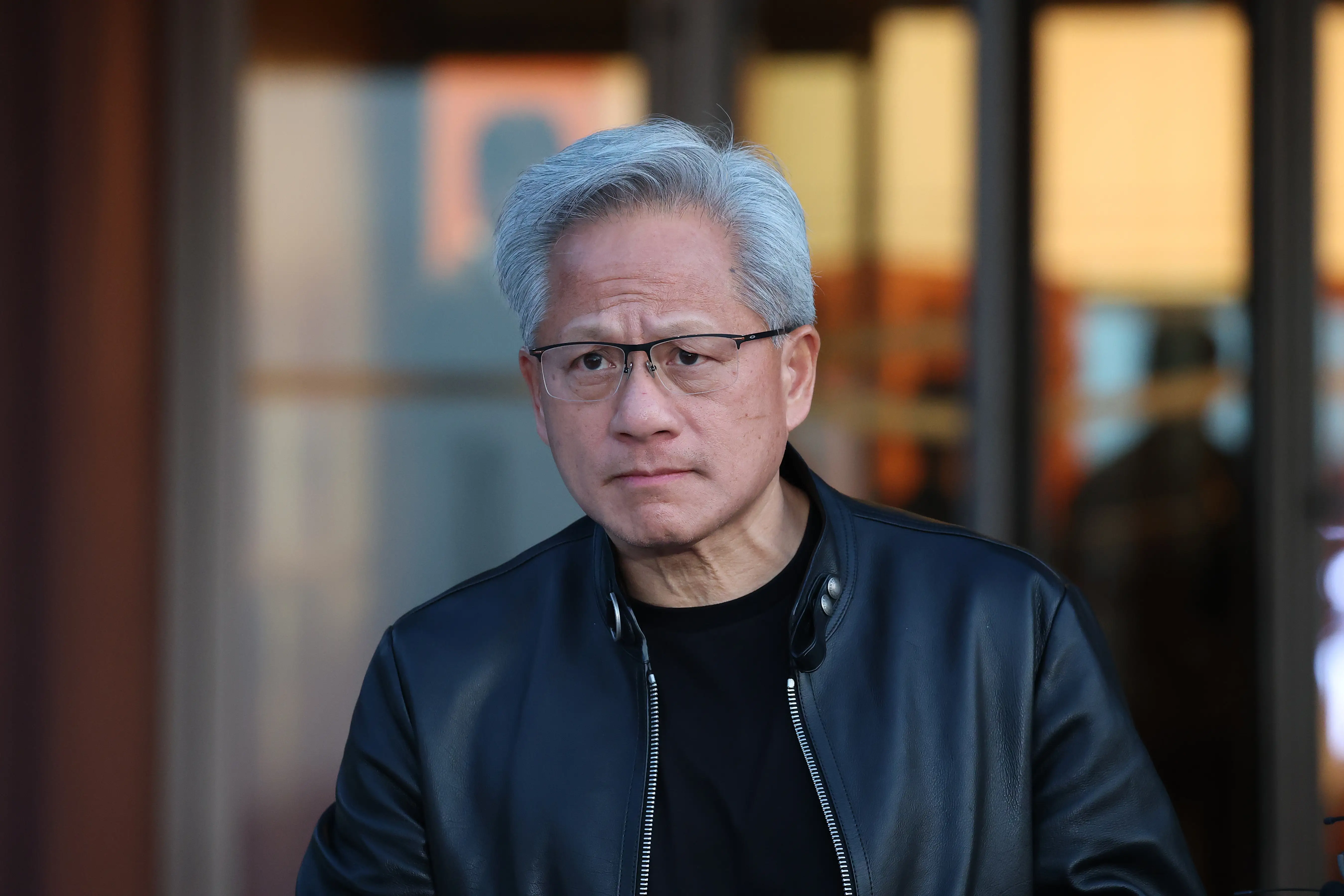 Nvidia CEO Jensen Huang a roundtable with South Korean AI and robotics startups at the Shilla Hotels in June 2026 in Seoul, South Korea