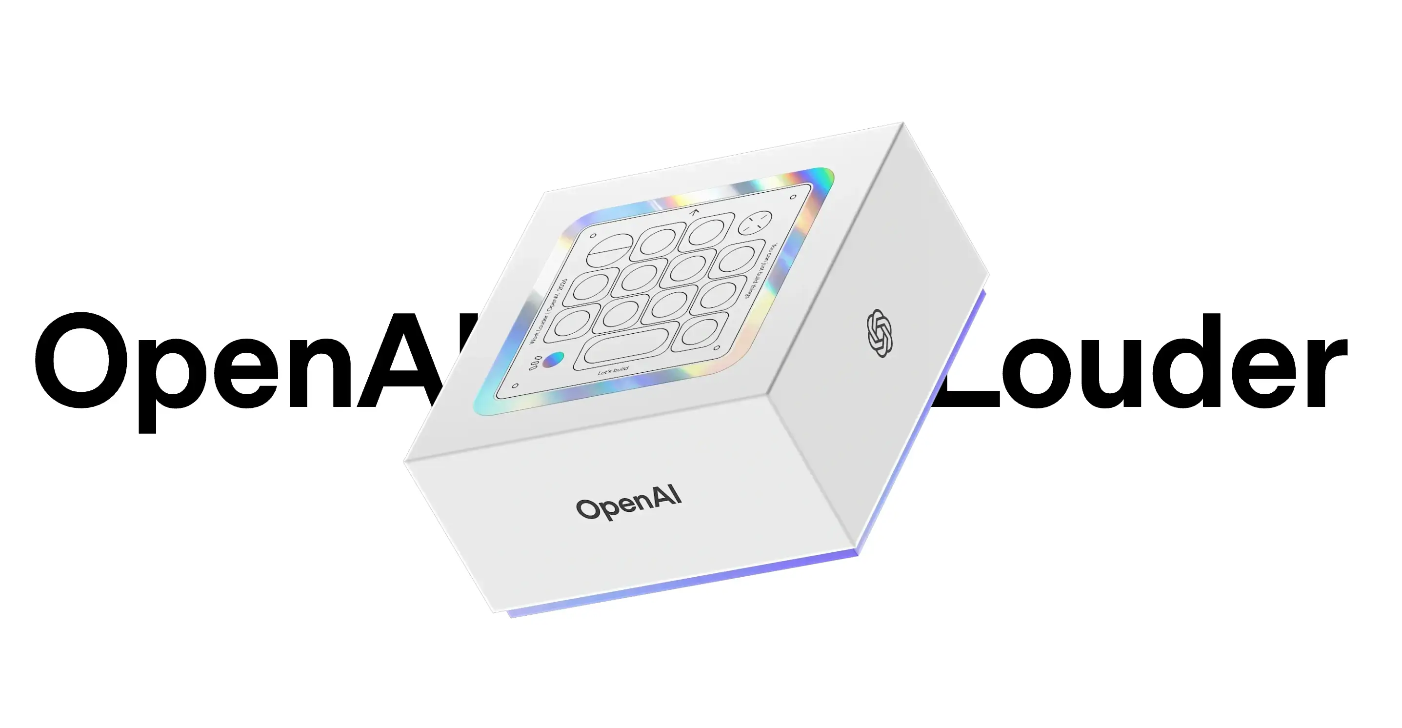 OpenAI and Work Louder's Codex Micro is pictured.