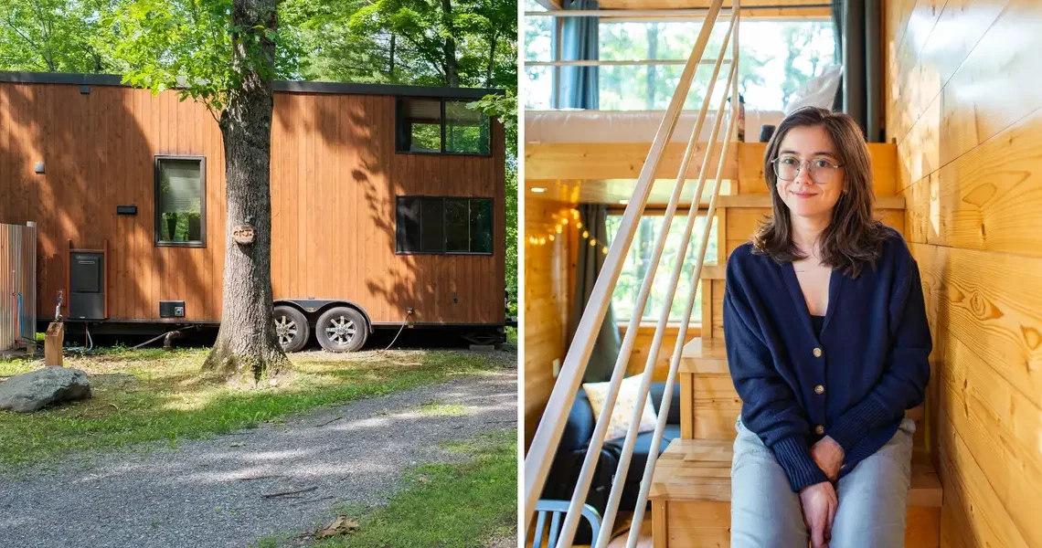 I spent 2 nights at a tiny home resort. My 260-square-foot house on wheels felt shockingly spacious.