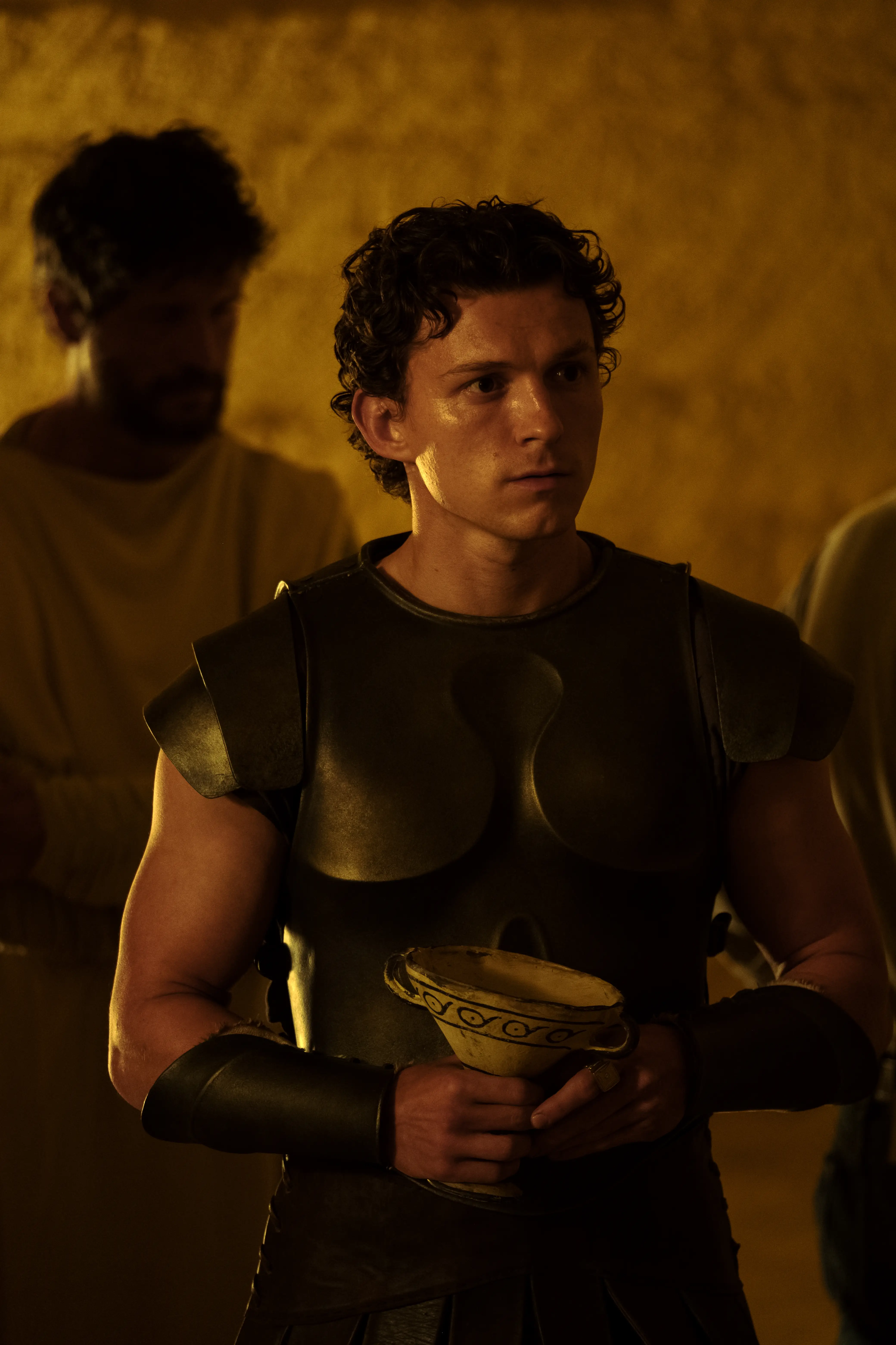 Tom Holland as Telemachus in Christopher Nolan's movie 