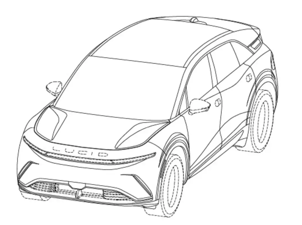 A patent image of Lucid's potential new product.