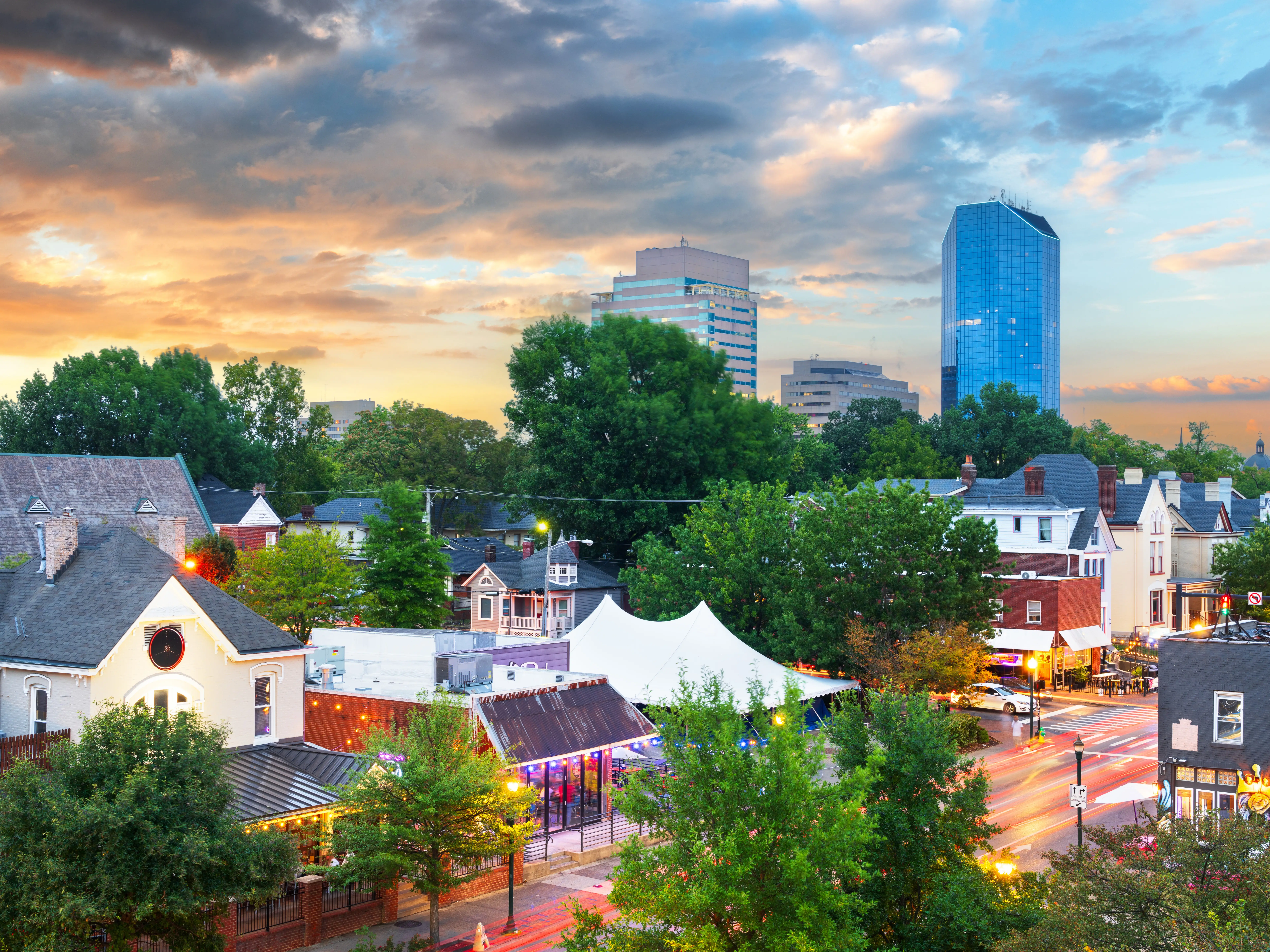 Lexington, Kentucky, USA Downtown Cityscape stock photo