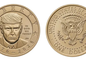 The US Mint says it’s making a $1 coin with Trump’s face on it