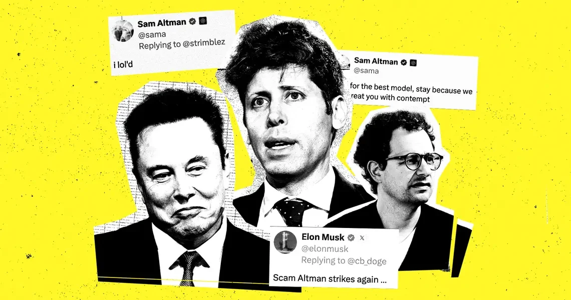 The AI burn book: Decoding the cat fights between Sam Altman, Elon Musk, and Anthropic