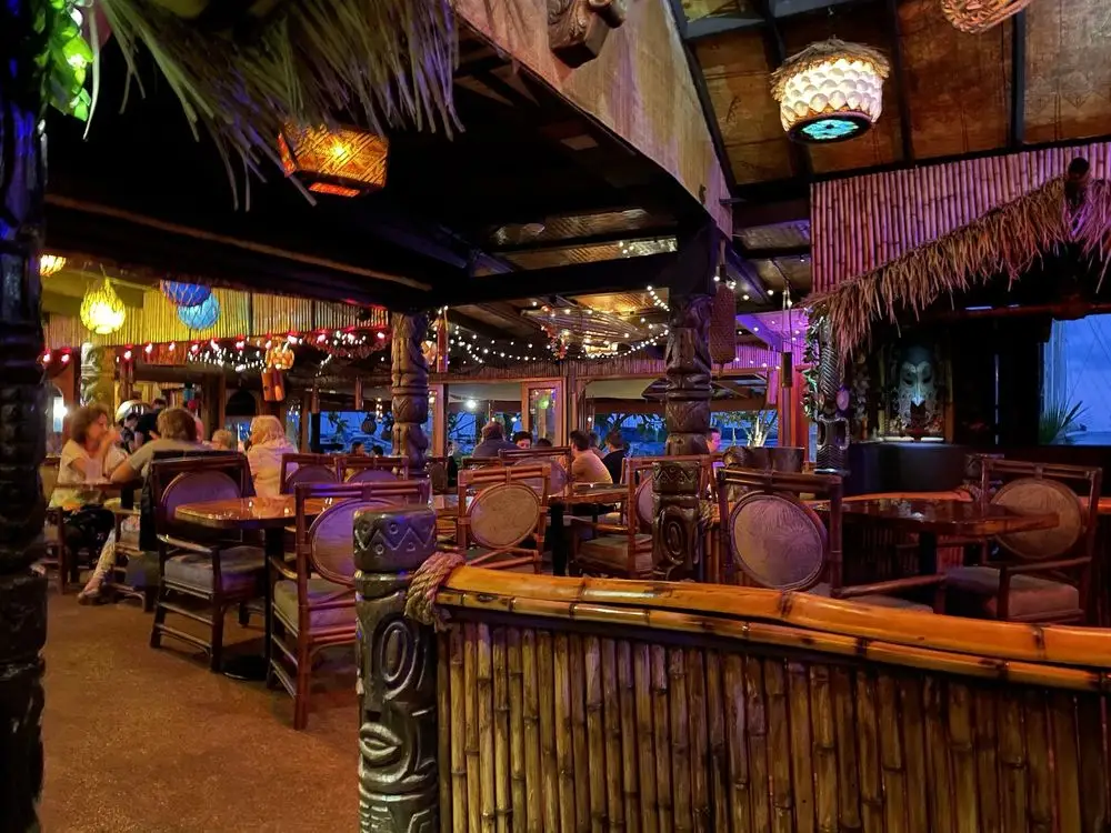 La Mariana Sailing Club interior.