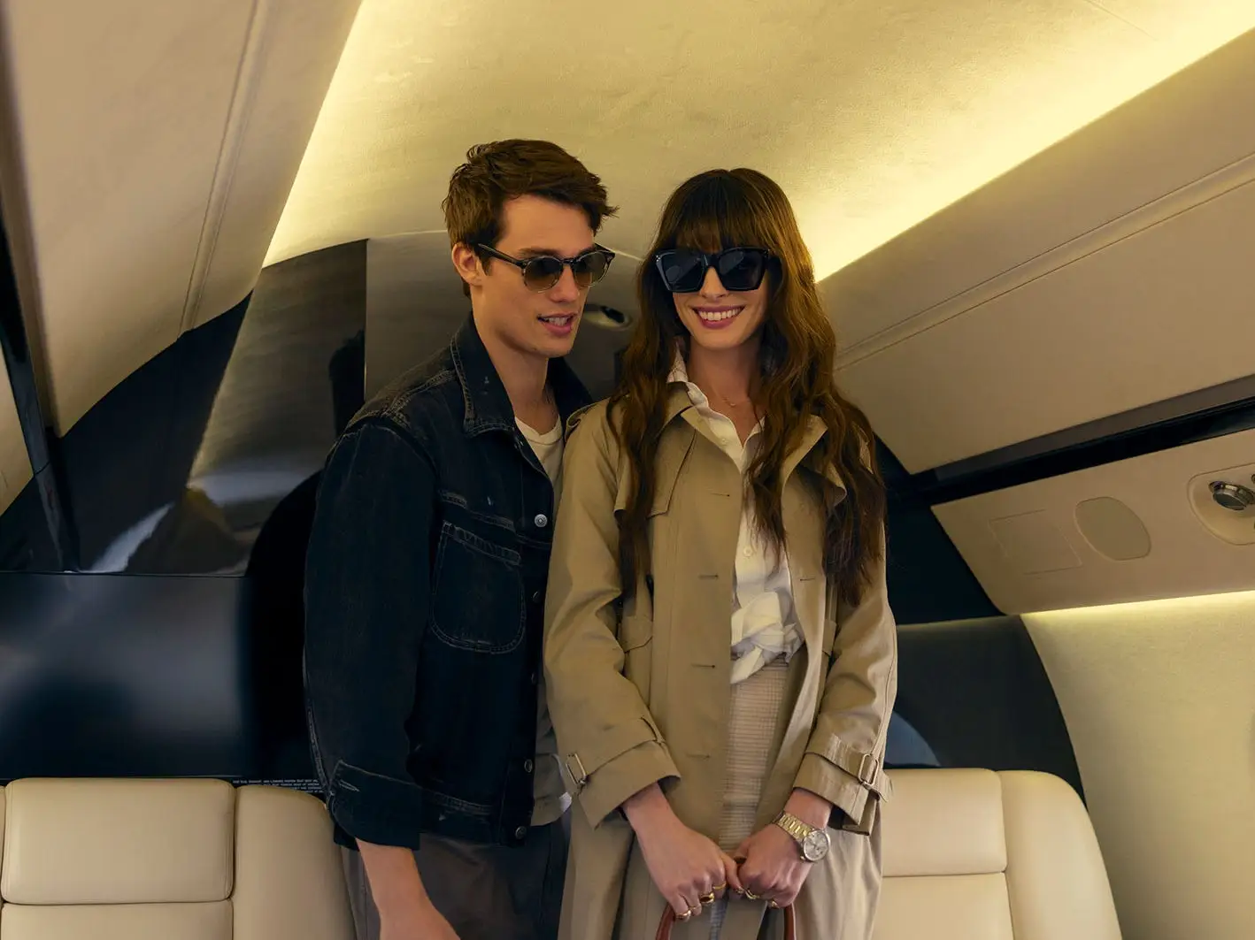 nicholas galitizine and anne hathaway in the idea of you