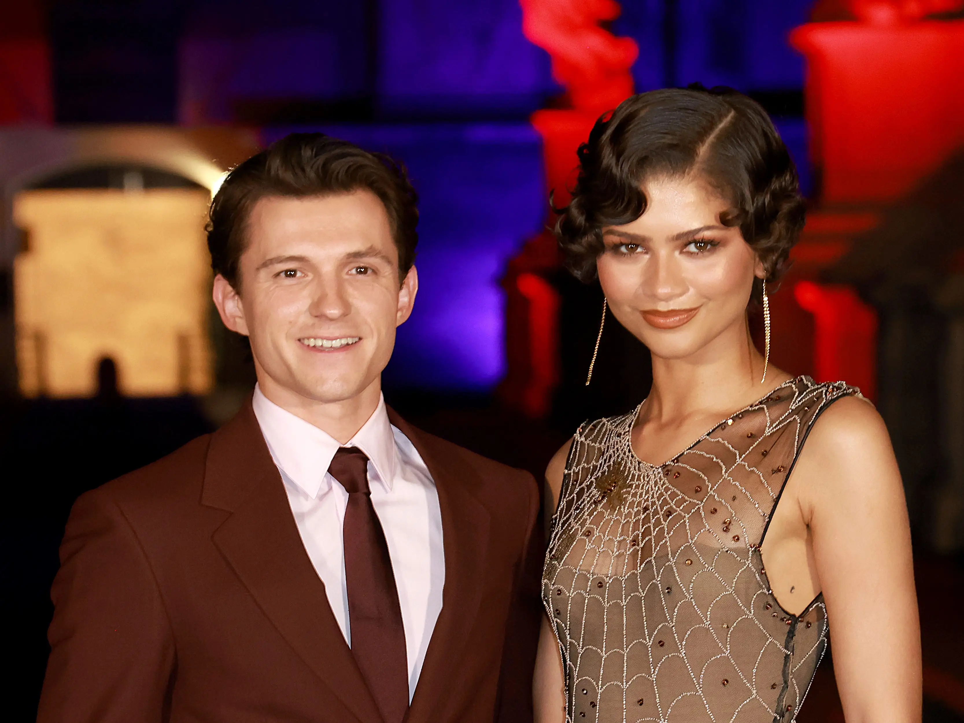 Tom Holland and Zendaya.