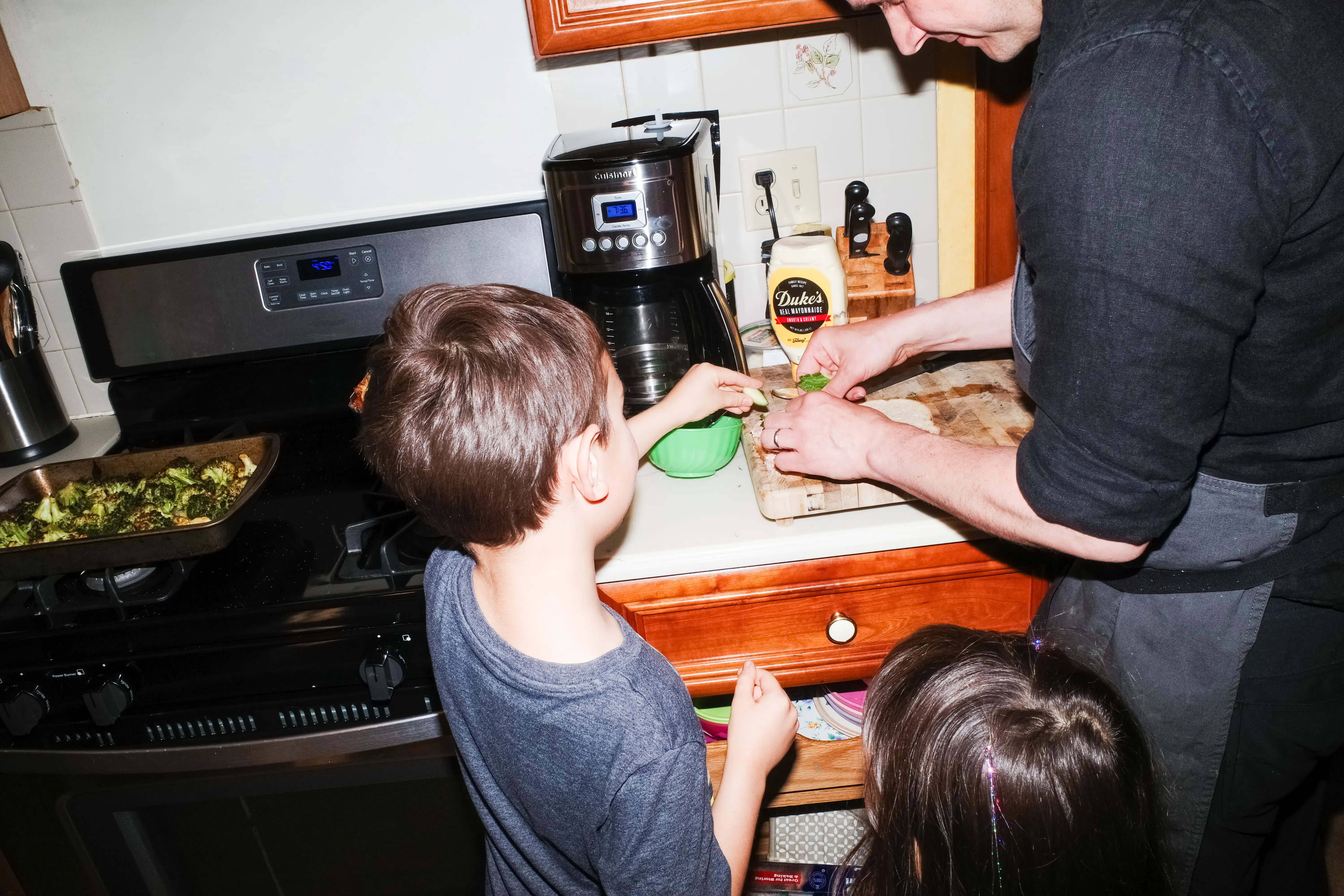 cooking with kids