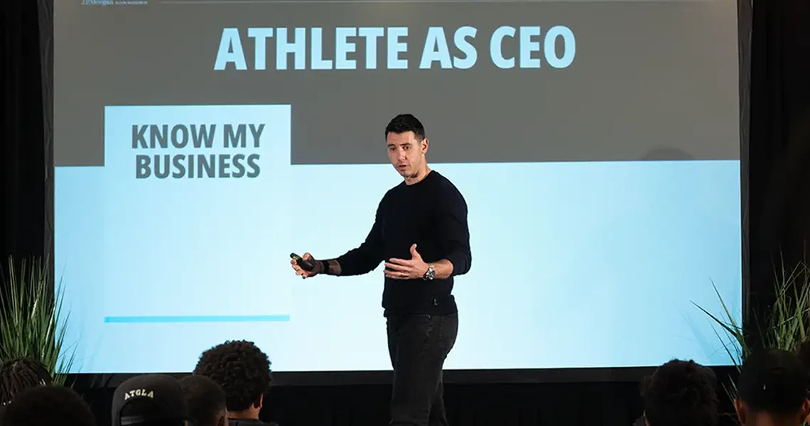 Meet the JPMorgan wealth planner in your college team’s locker room