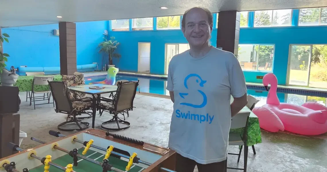 When I lost my business, I started renting out my indoor pool to earn money. Now, it’s my full-time job.