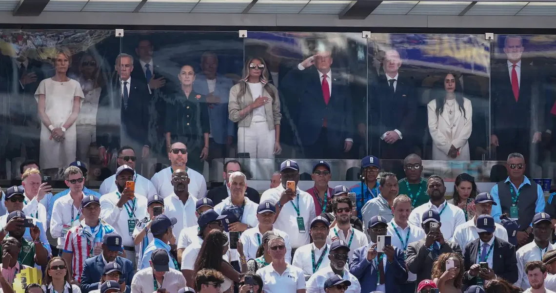 The CEOs, founders, and billionaires spotted at the World Cup final