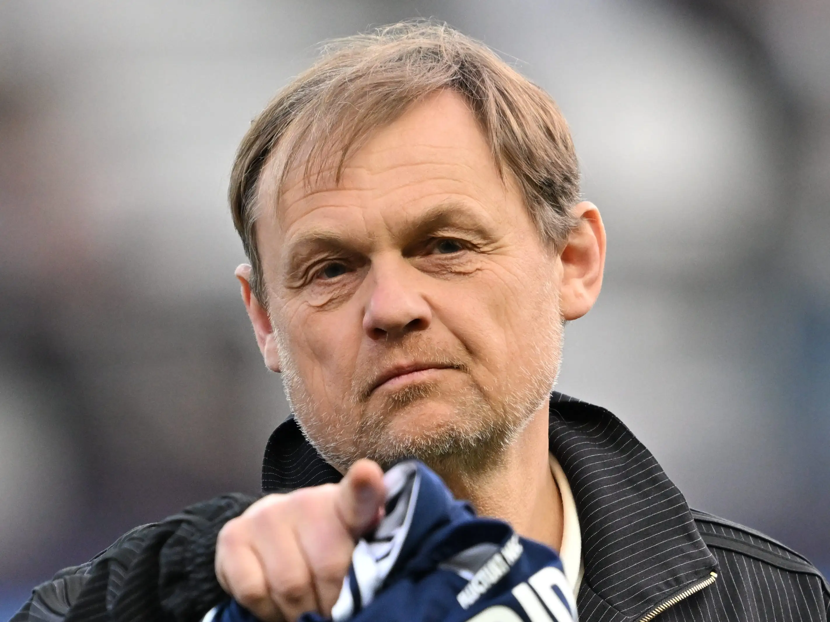 Adidas CEO Bjørn Gulden at Stade Jean-Bouin in Paris in April 2026