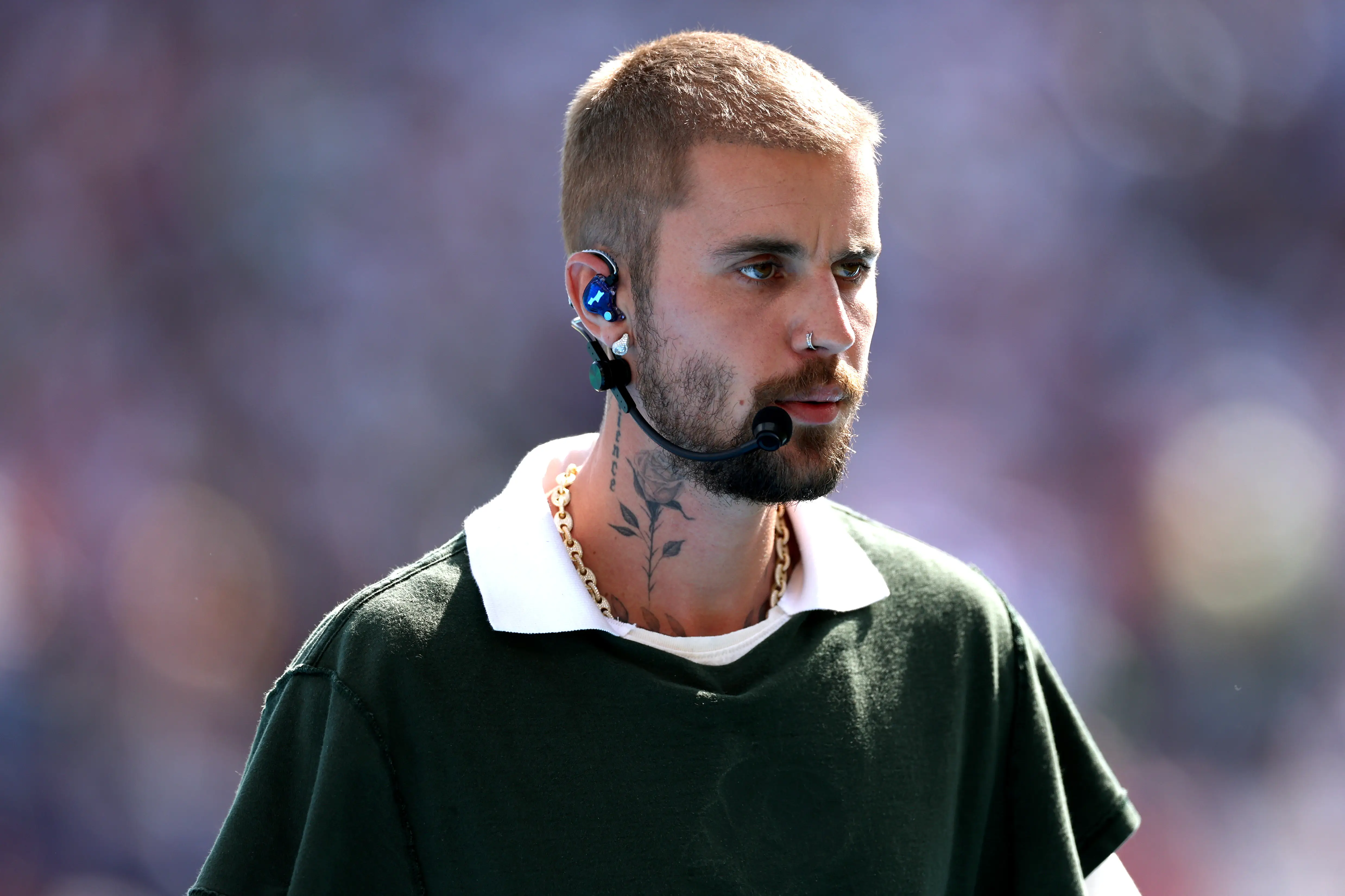 Justin Bieber at the 2026 FIFA World Cup Final.