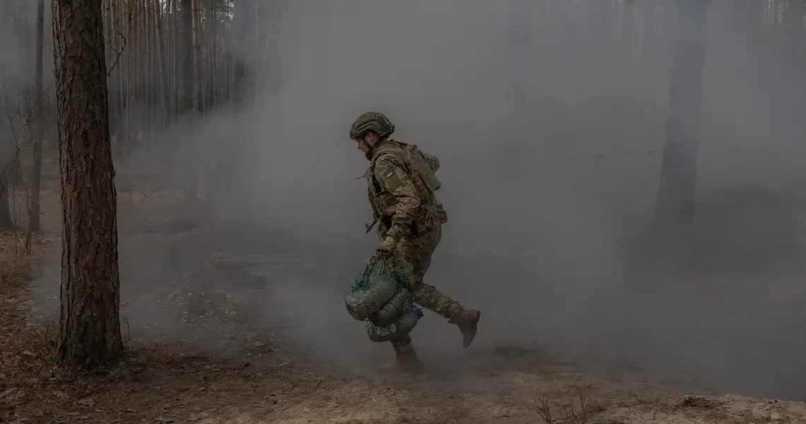 Ukrainian troops are walking more and spreading out to avoid drones, special operator says
