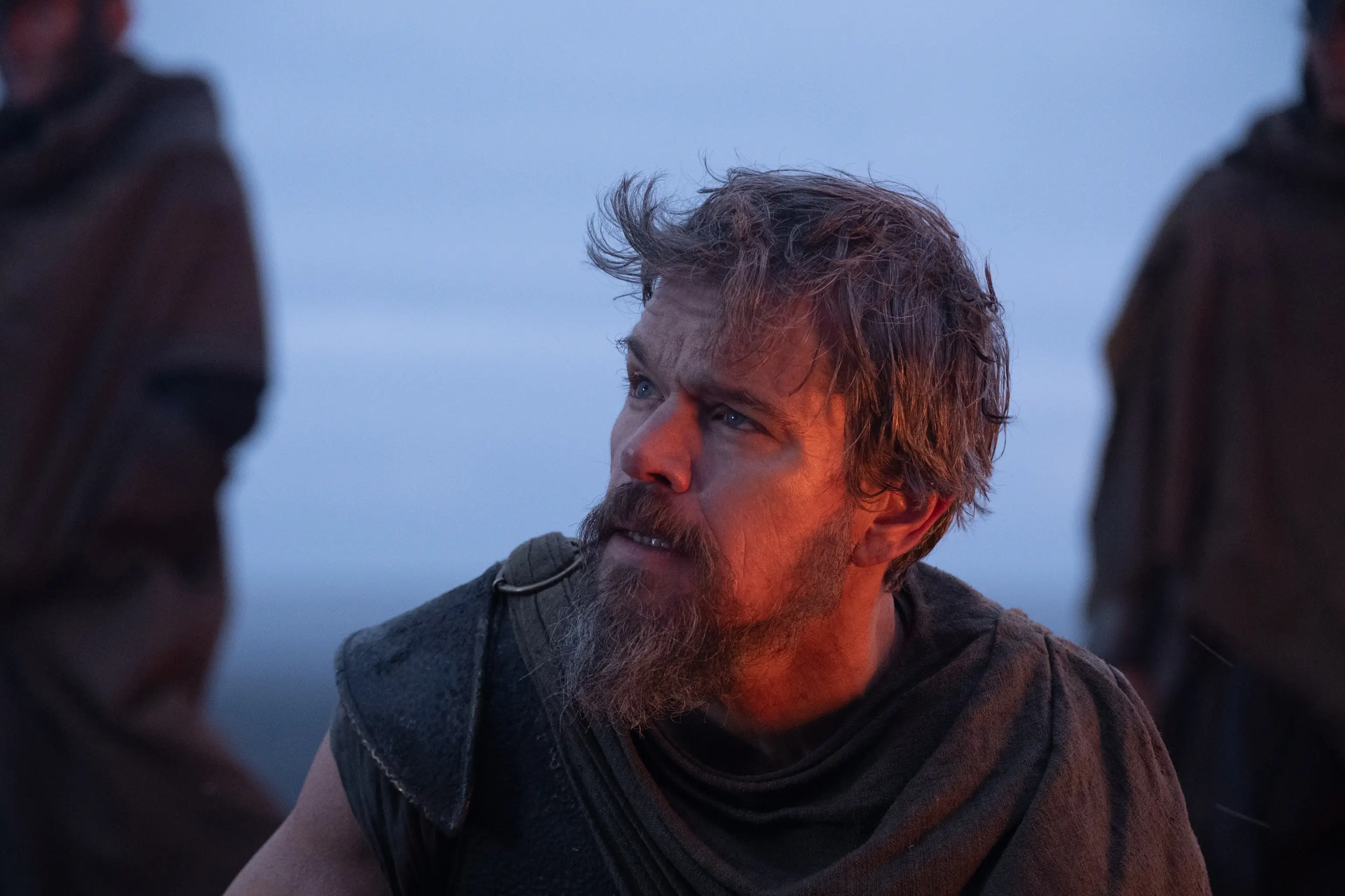 Matt Damon as Odysseus in 