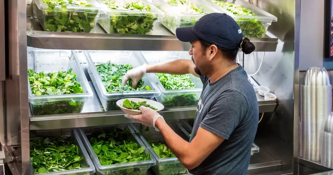 Salad bowl chains are flexing that they don’t serve iceberg lettuce anyway