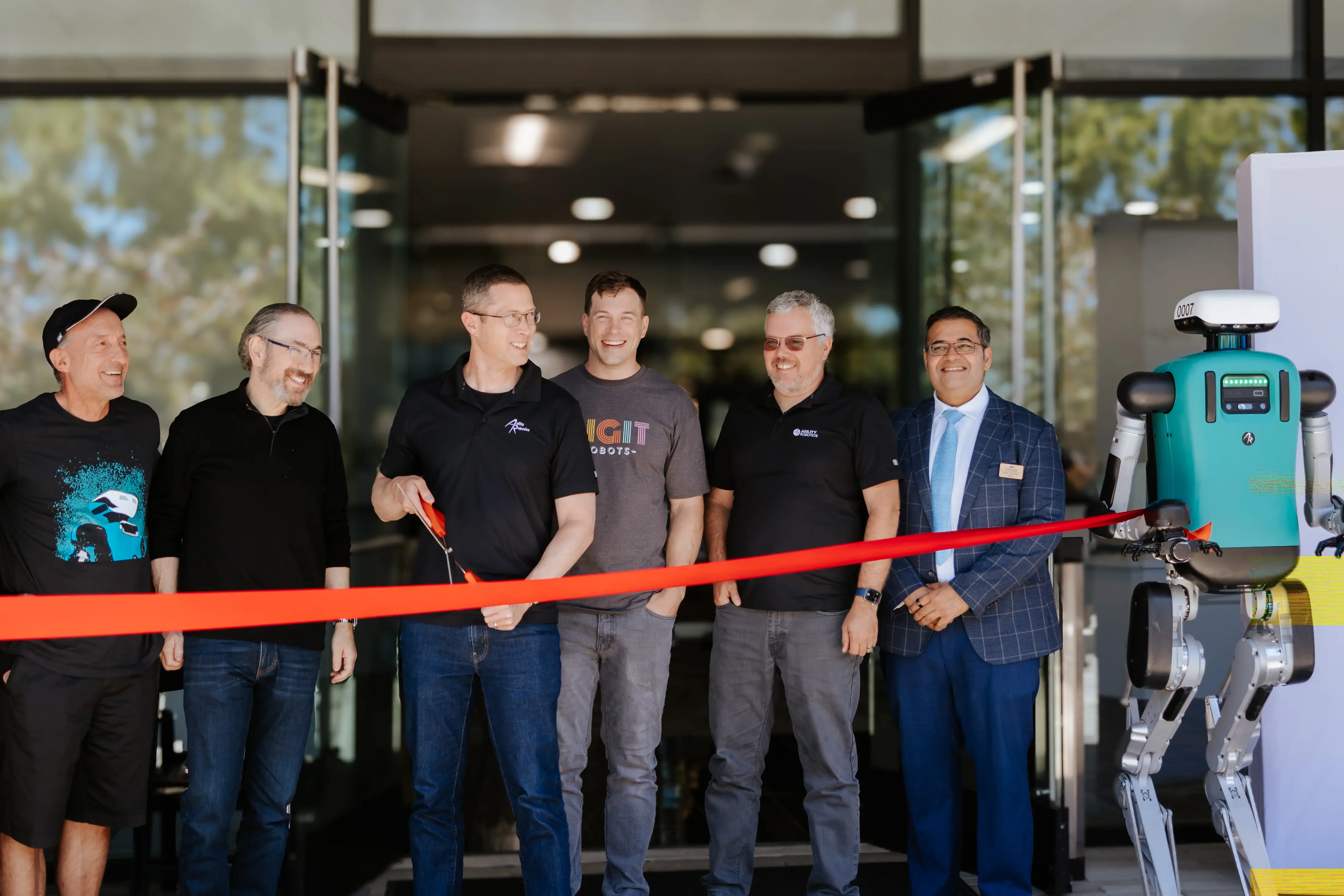 Agility Robotics ribbon-cutting ceremony