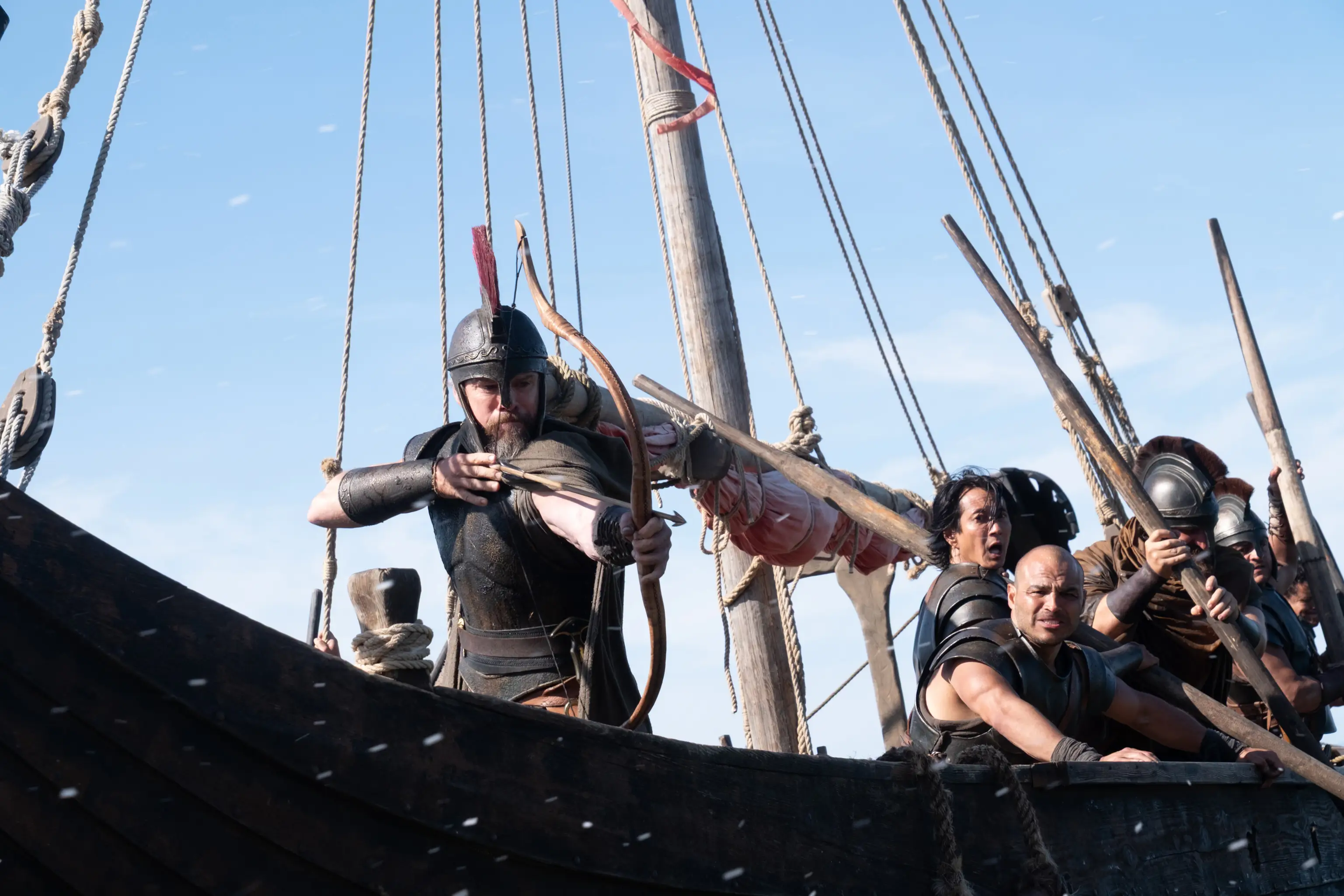 Matt Damon as Odysseus in 