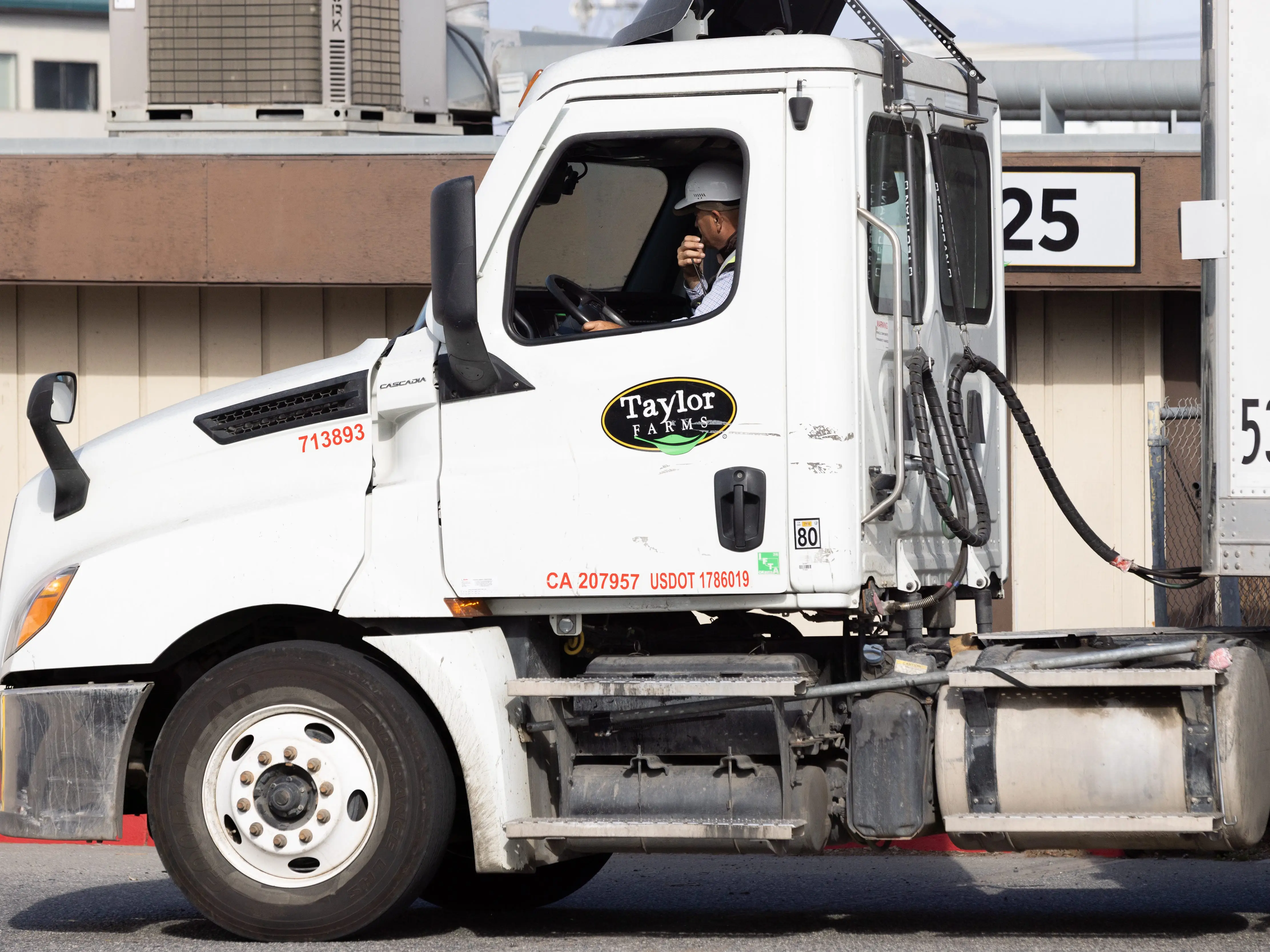 A Taylor Farms truck
