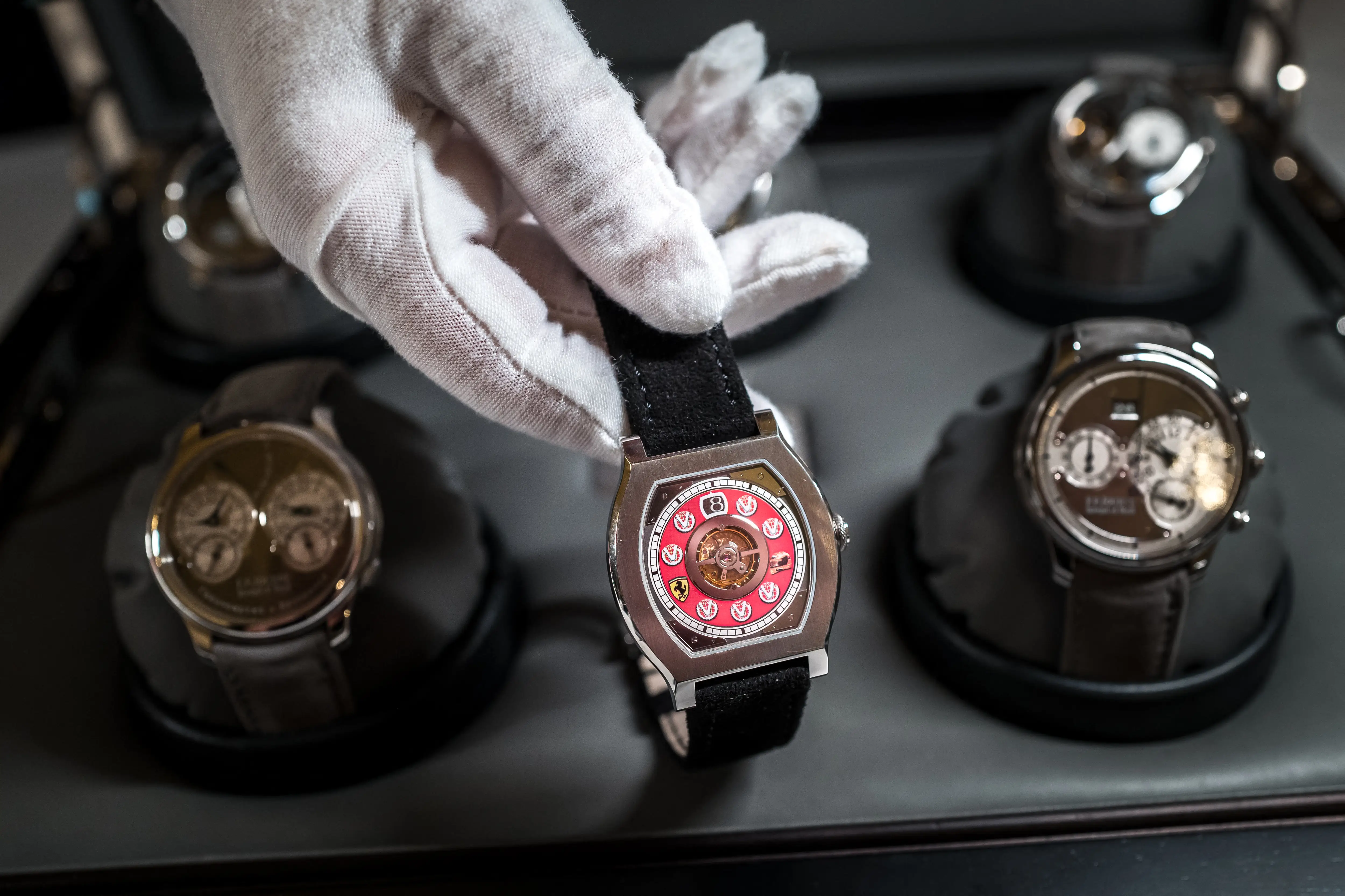 A selection of F.P.Journe watches.