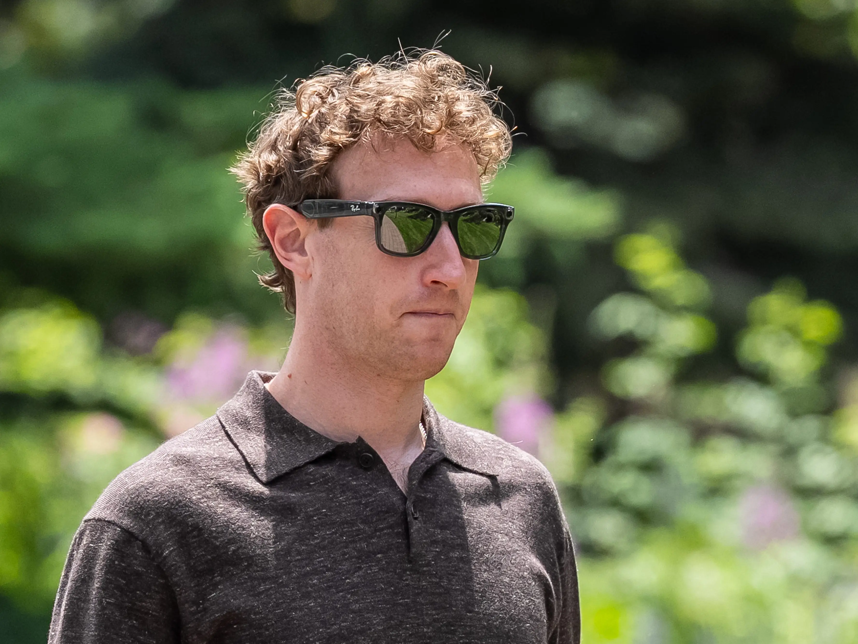 Mark Zuckerberg, chief executive officer of Meta Platforms Inc., during the Allen & Co. Media and Technology Conference in Sun Valley, Idaho, US.