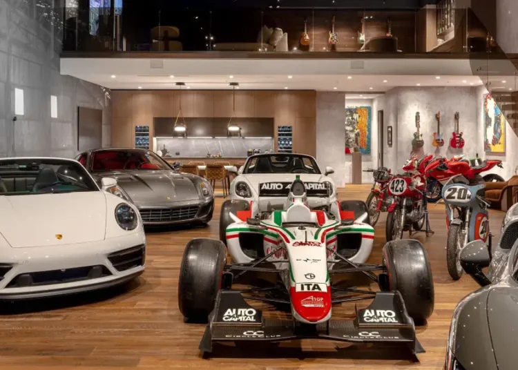 Wealthy collectors are buying condos just for their cars