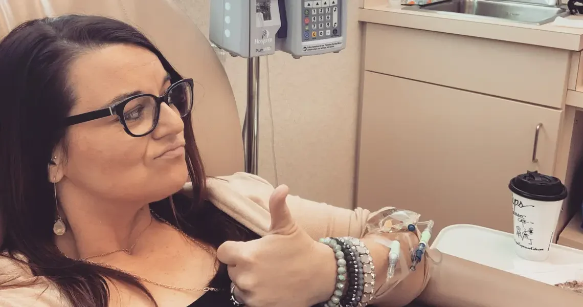 A 33-year-old nurse thought her bleeding was caused by hemorrhoids. She was diagnosed with stage 3 colon cancer.