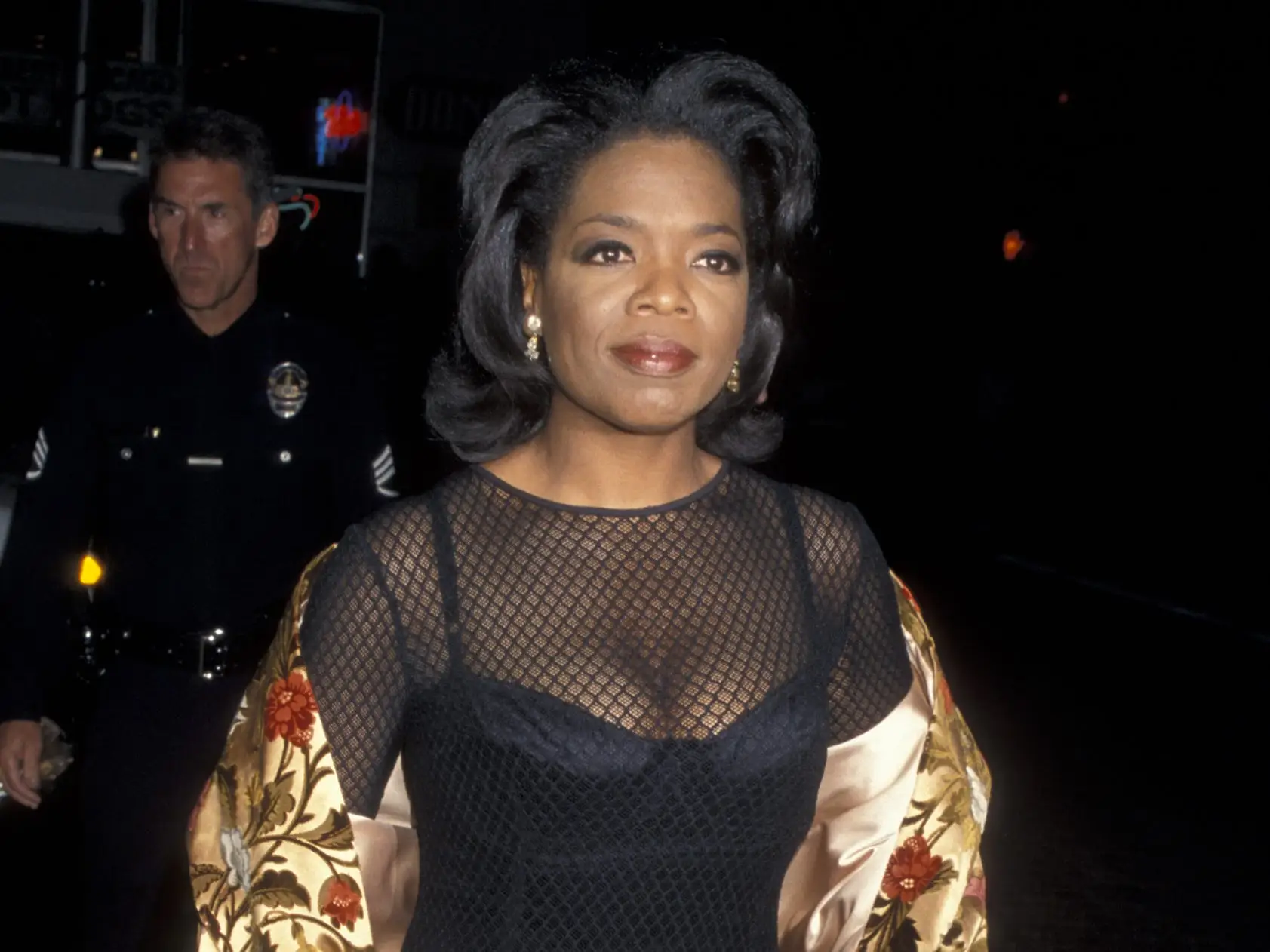 Oprah Winfrey attends the premiere of 