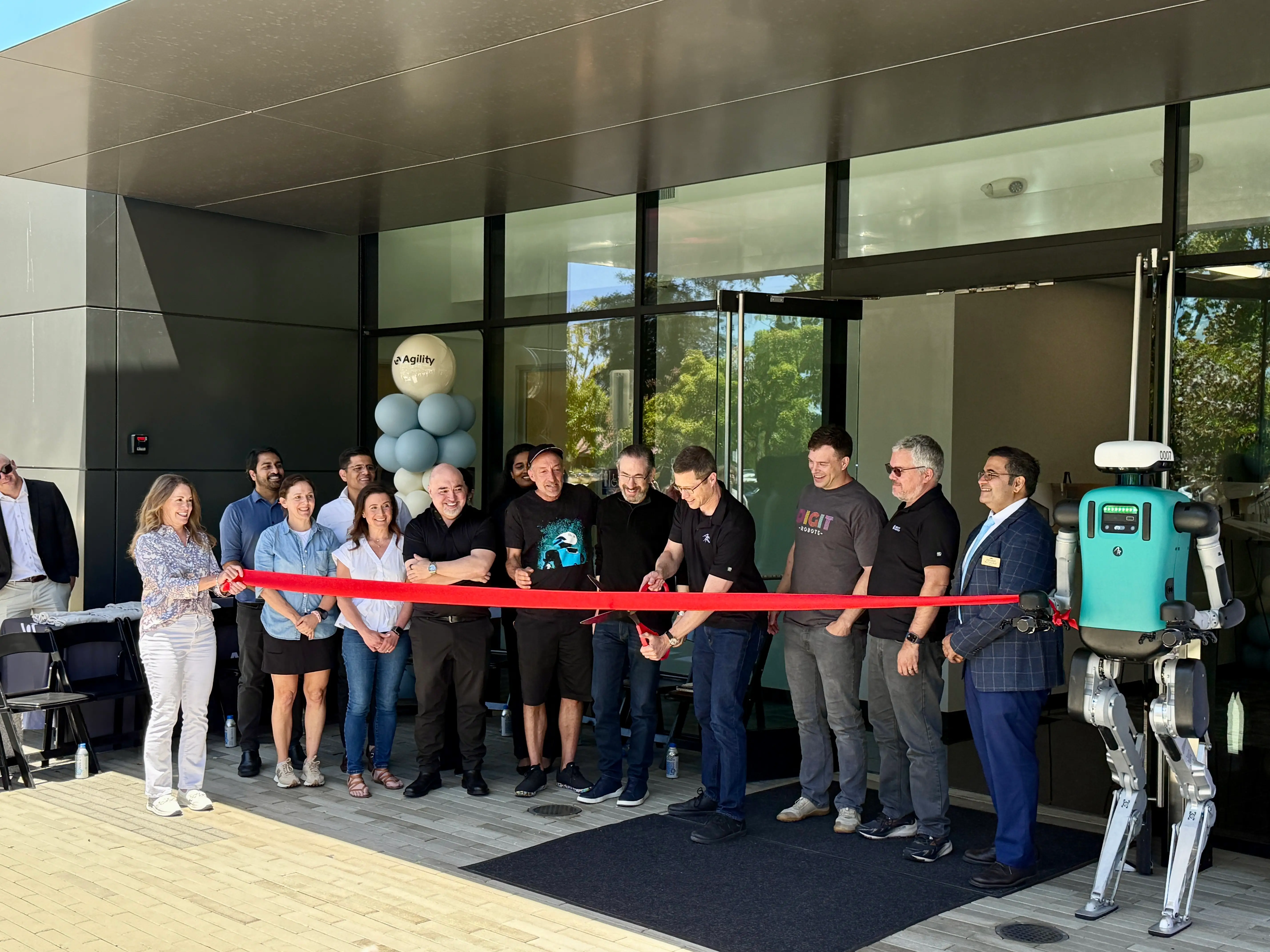Agility Robotics ribbon-cutting ceremony