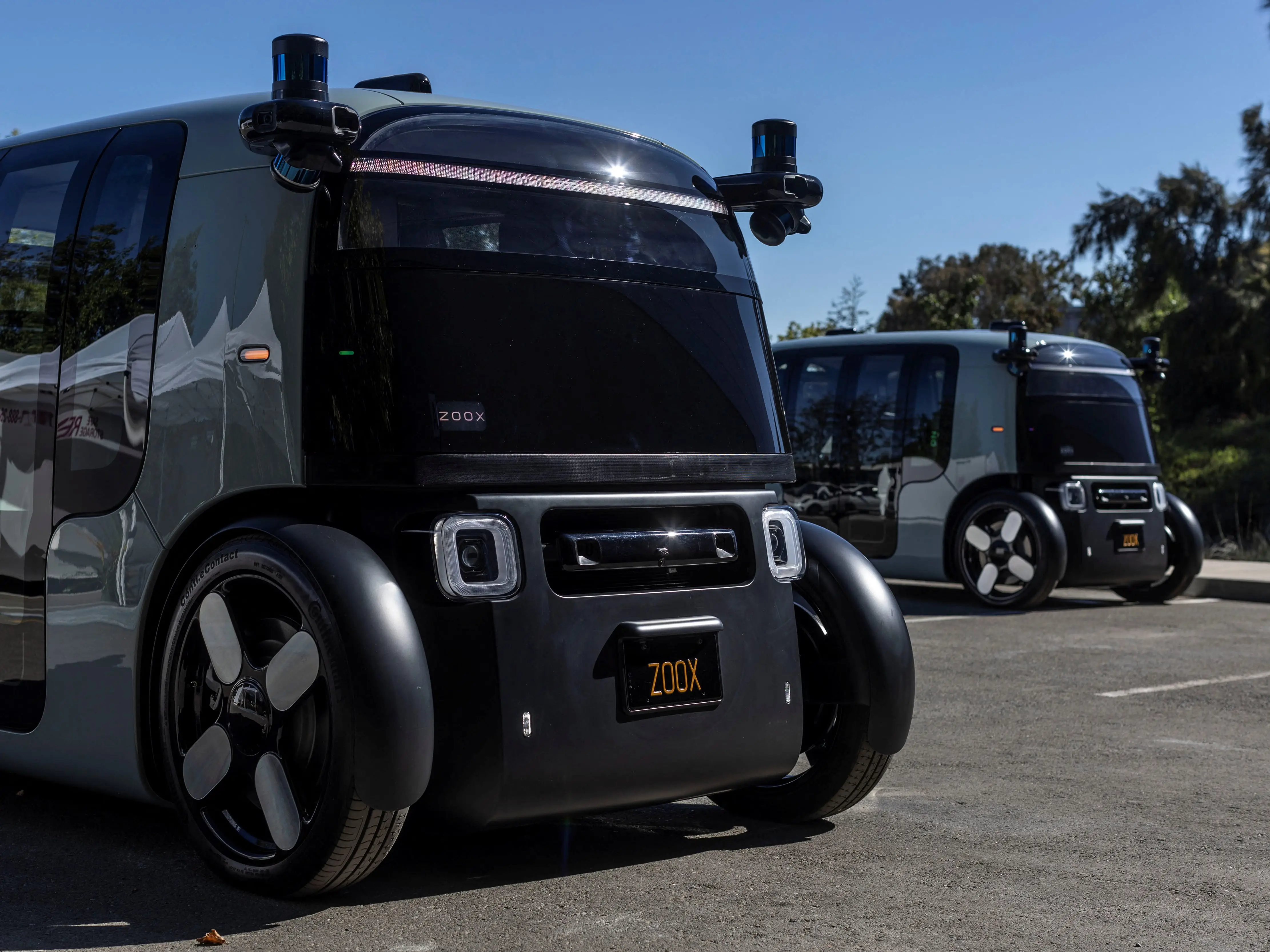 Zoox robotaxis