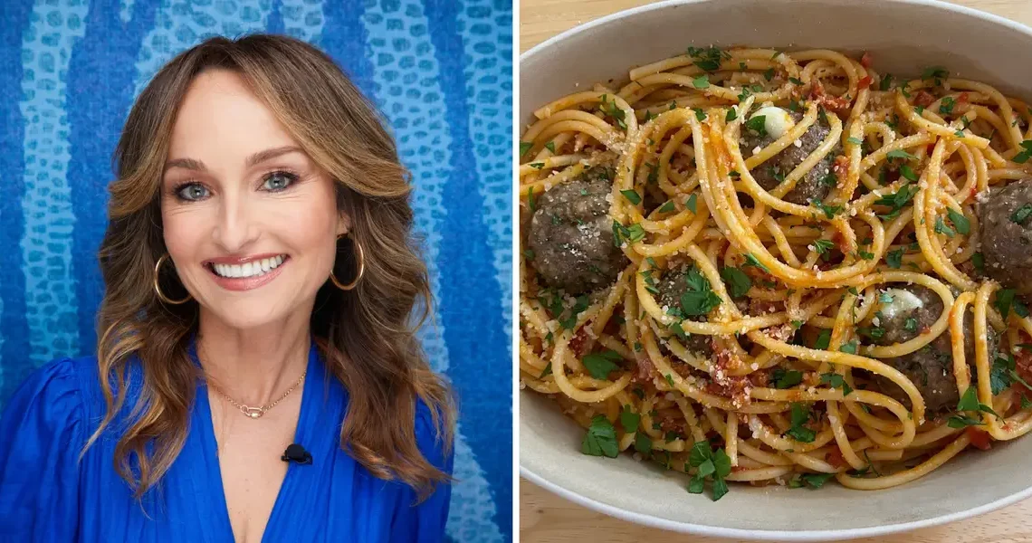 I tried Giada De Laurentiis’ 30-minute pasta dish. My family couldn’t get enough of the meatballs stuffed with cheese.