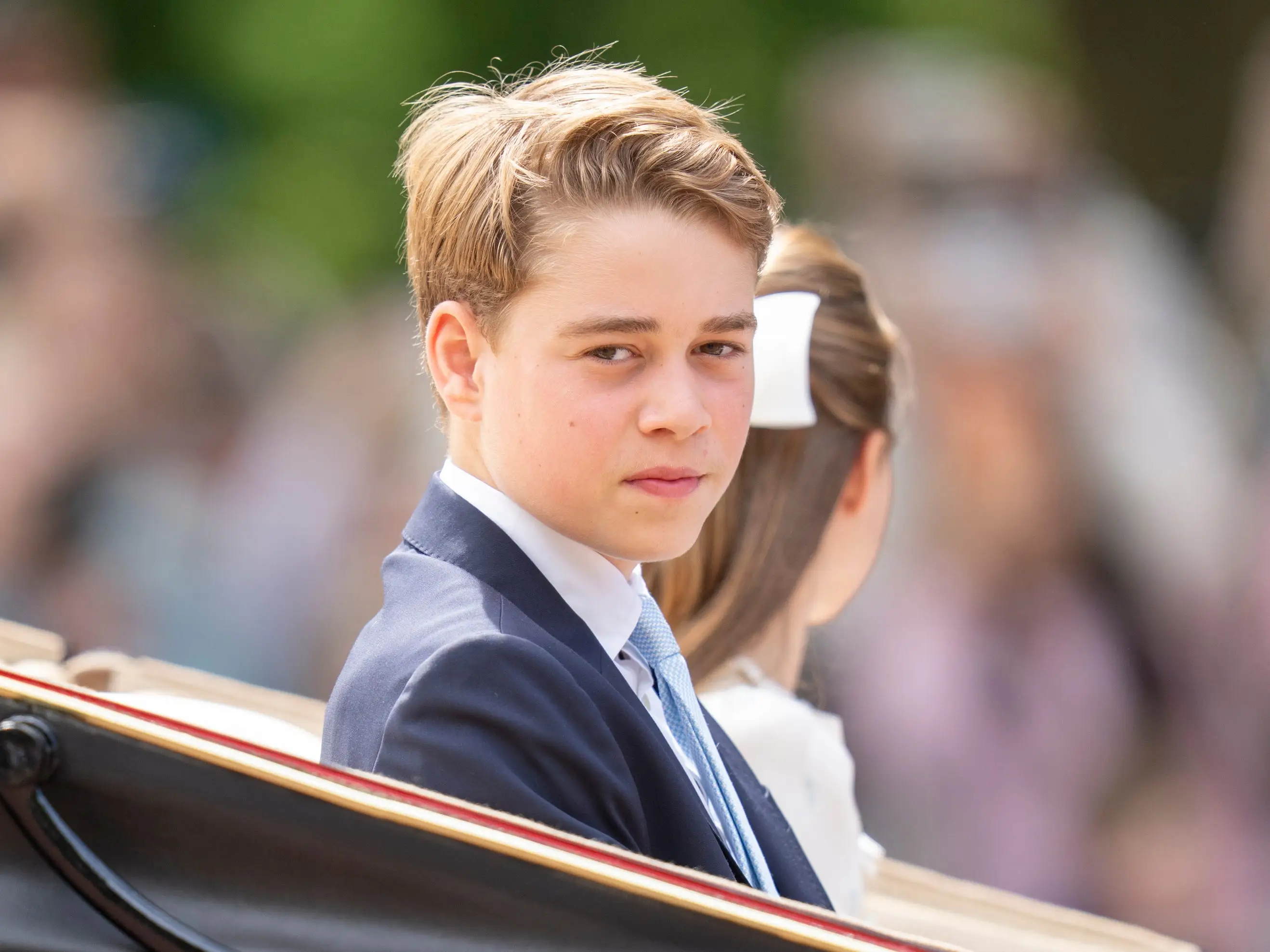 Prince George at Trooping the Colour in June 2026.