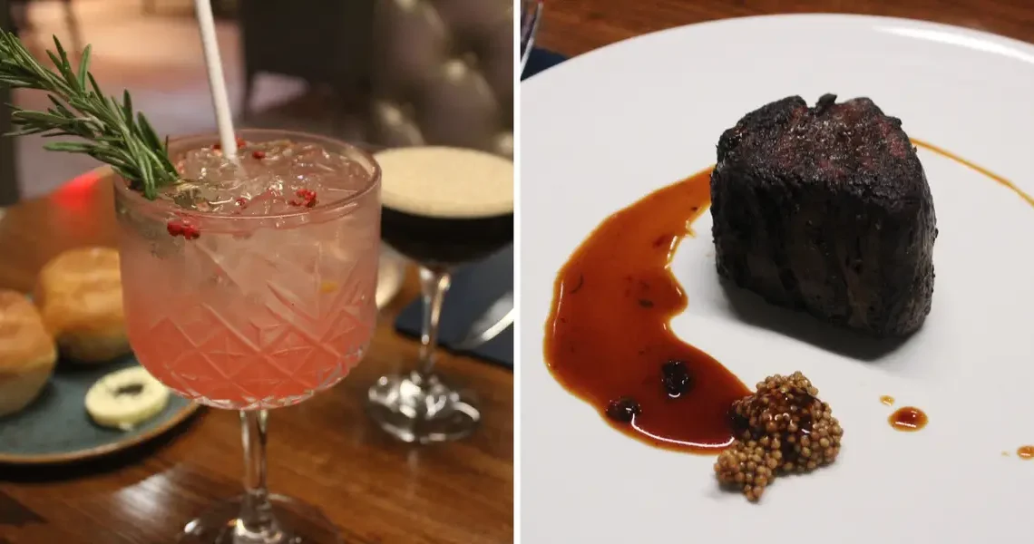 I spent $320 on dinner for 2 at Gordon Ramsay Steak. It was worth the splurge, apart from one dish.