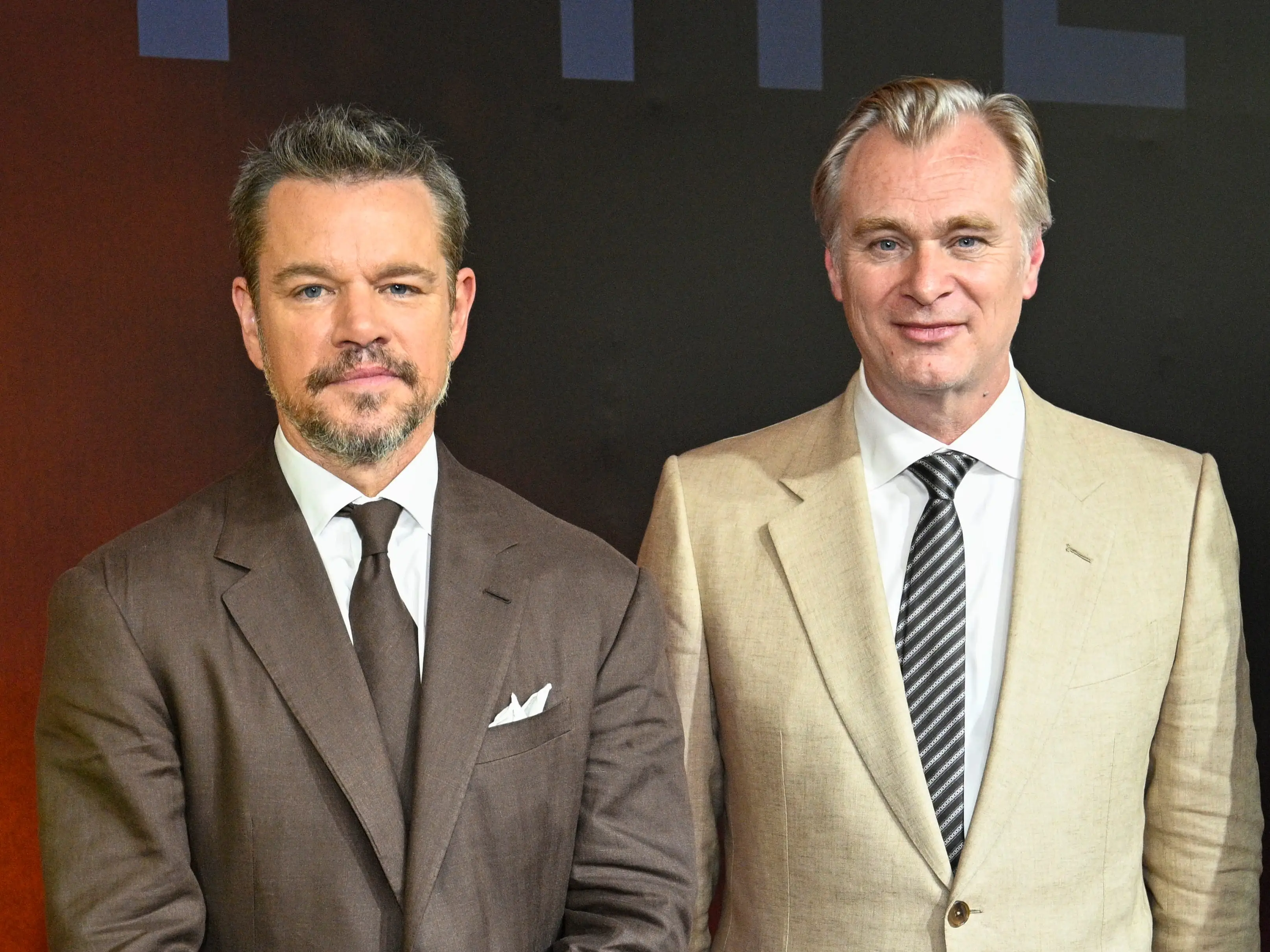 Matt Damon, Christopher Nolan.
