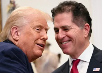 Trump hyped up Michael Dell again after his mega Trump account donation