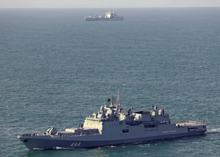 Shadow fleet escorts are straining Russia’s warships and worsening already ‘serious’ problems, NATO official says