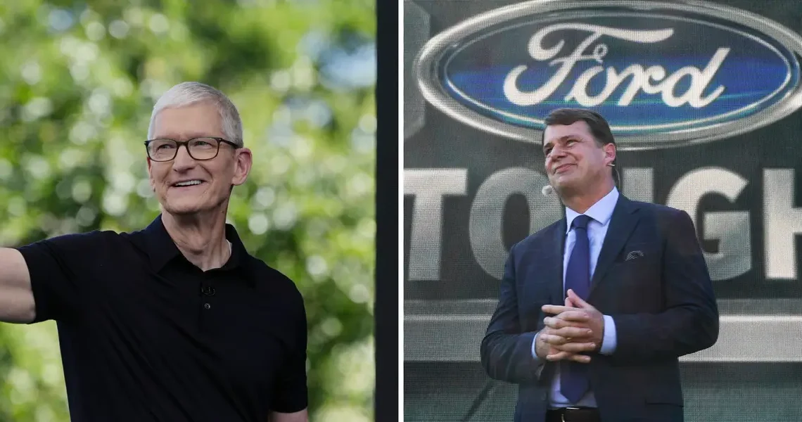 Ford’s next generation of EVs will have Apple built into their brains