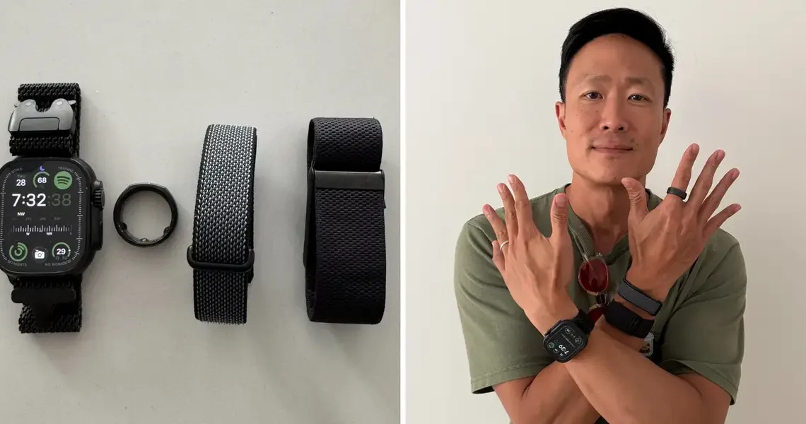 A health coach compared 4 different fitness wearables and said 1 outperformed the rest