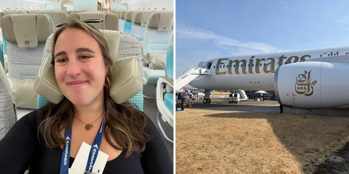 Say goodbye to neck pillows. We tried out Emirates' new headrest, and it's a game changer.