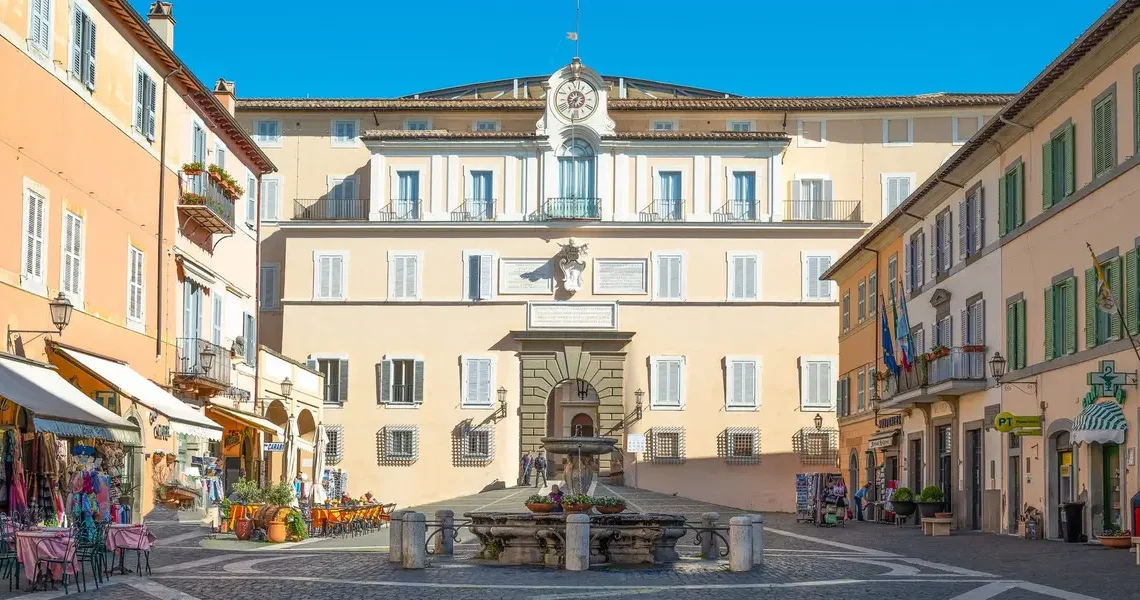 Inside the pope’s centuries-old summer retreat, a 135-acre estate overlooking an Italian lake