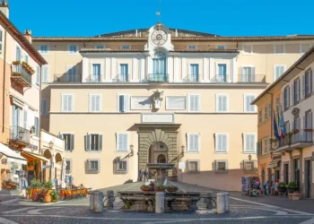 Inside the pope’s centuries-old summer retreat, a 135-acre estate overlooking an Italian lake