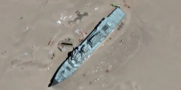 China built full-size models of US warships and aircraft to hone its missiles