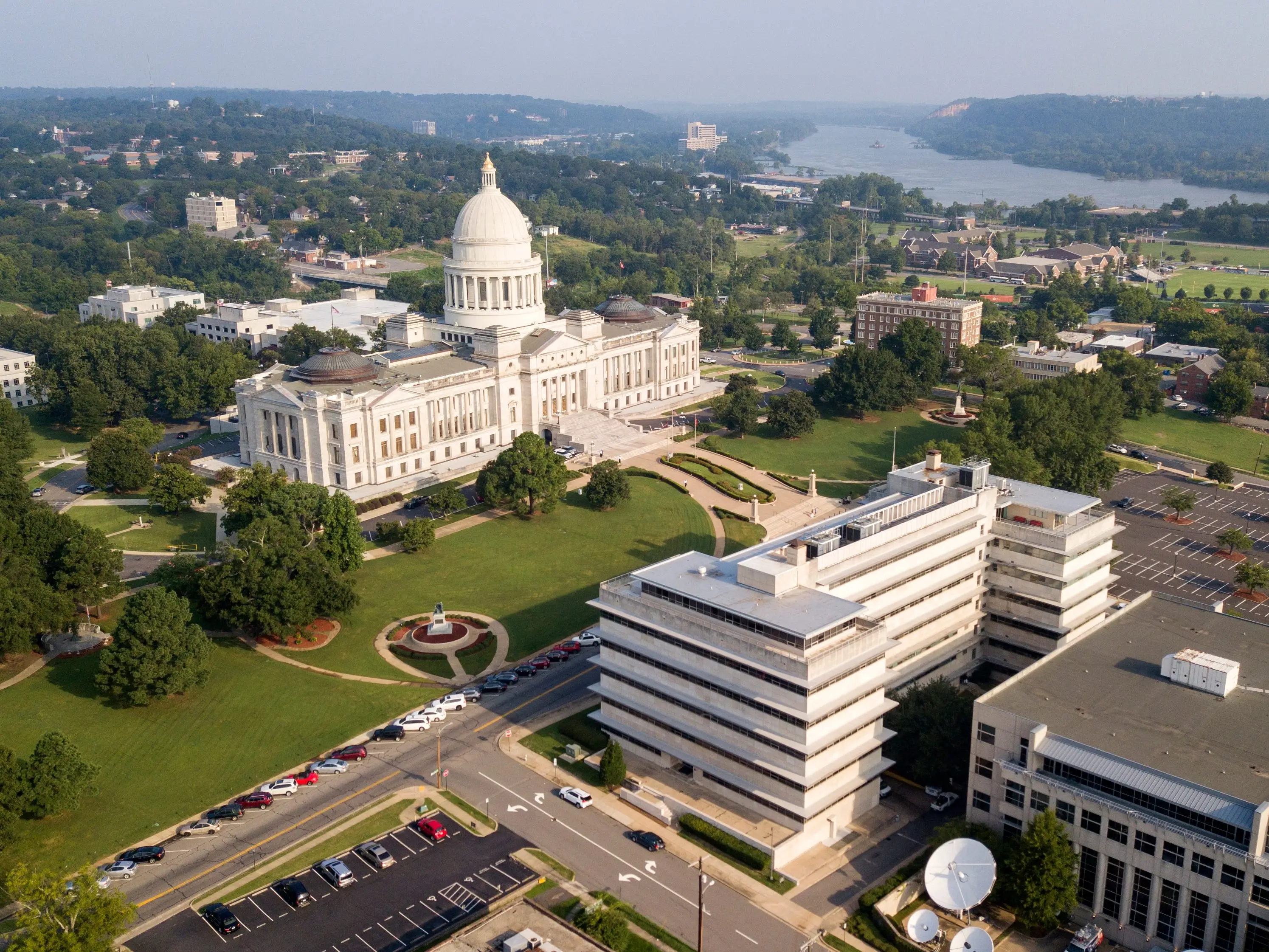 Capitol building in Little Rock, Arkansas.