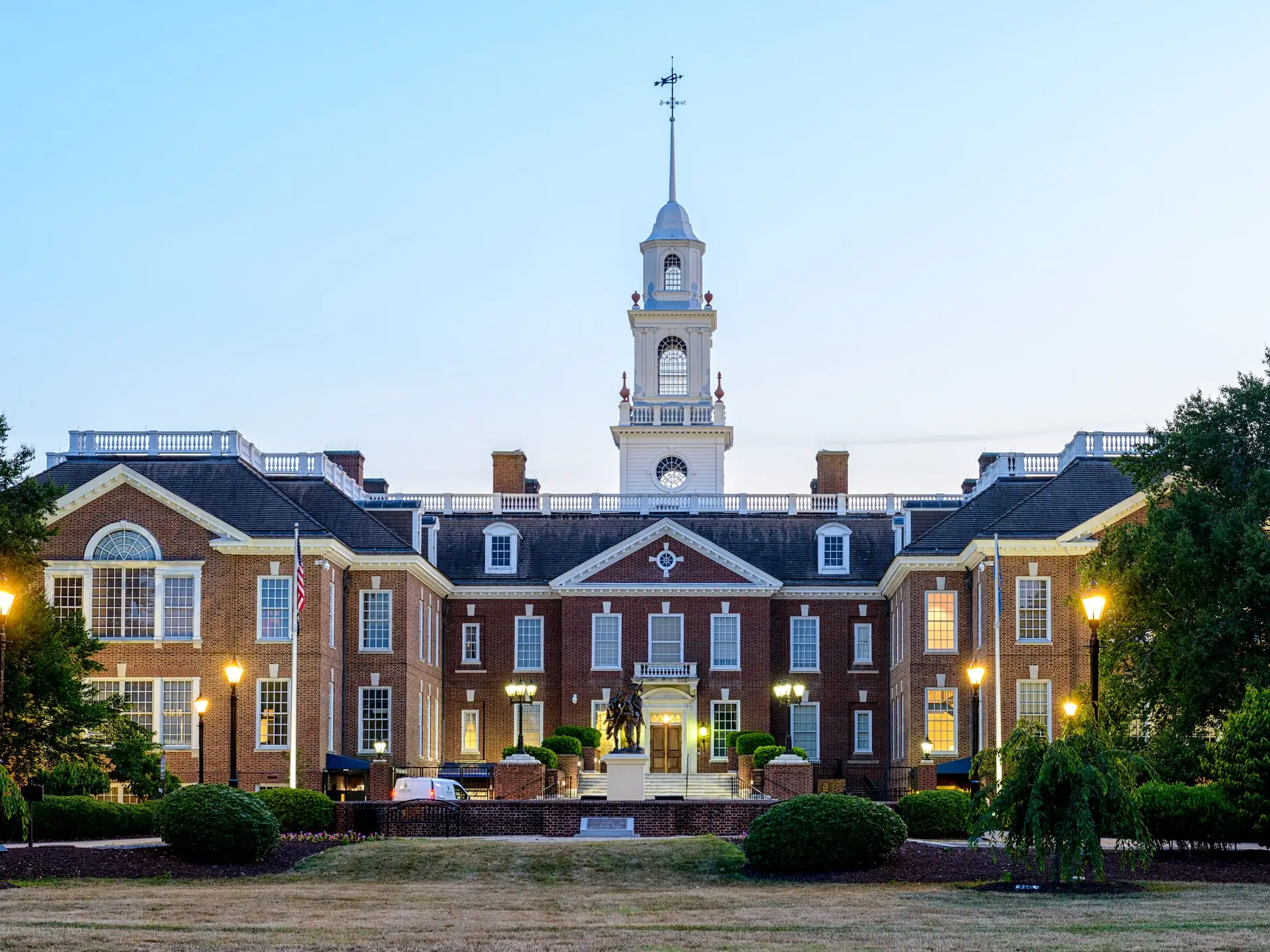 State capitol building in Dover, Delaware.